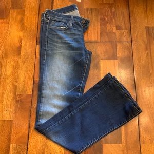 Boot cut jeans